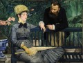 Dans l’étude du Conservatoire et de Mme Jules Guillemet réalisme impressionnisme Édouard Manet